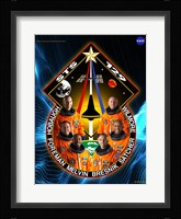 STS 129 Mission Poster Fine Art Print
