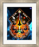 STS 129 Mission Poster Fine Art Print