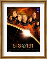 STS 131 Crew Poster Fine Art Print