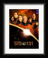 STS 131 Crew Poster Fine Art Print