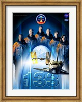 STS 133 Mission Poster Fine Art Print