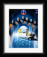 STS 133 Mission Poster Fine Art Print