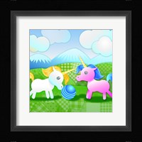 Sharing is Caring Framed Print