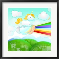 Rainbow Guide Unicorn Fine Art Print