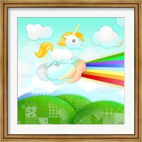 Rainbow Guide Unicorn Fine Art Print