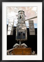 Atlantis STS Releasing ISS Module Fine Art Print