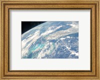 Florida from space taken by Atlantis Fine Art Print