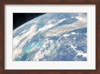 Florida from space taken by Atlantis Fine Art Print