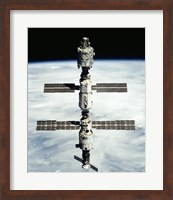 International Space Station after Russian module installation Fine Art Print