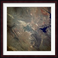 Las Vegas from space as taken by shuttle atlantis Fine Art Print