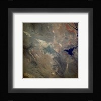 Las Vegas from space as taken by shuttle atlantis Fine Art Print