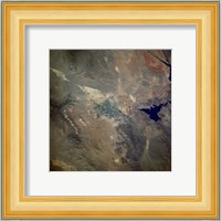 Las Vegas from space as taken by shuttle atlantis Fine Art Print