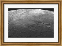 MESSENGER fly by view of mercury Fine Art Print