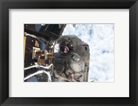 NASA Astronaut Mike Fossum Atlantis Fine Art Print