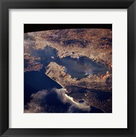 San Francisco taken from space by shuttle columbia Fine Art Print