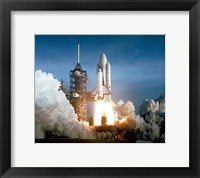 Space Shuttle Columbia launching Fine Art Print