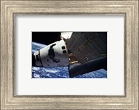 Space Shuttle Atlantis MIR Fine Art Print