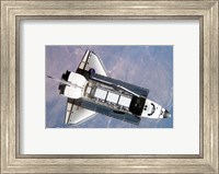 STS-112 Atlantis carrying S1 truss Fine Art Print