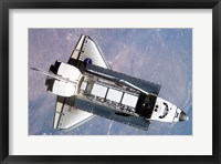 STS-112 Atlantis carrying S1 truss Fine Art Print