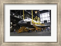 STS-129 Orbiter Atlantis Rollover Fine Art Print