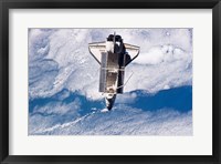 STS132 Atlantis undocking Fine Art Print