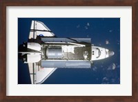 STS-135 Atlantis approaches the ISS Fine Art Print