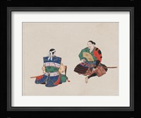 Seated Samurai Warriors Fine Art Print