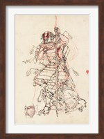 Samurai Sketch Fine Art Print