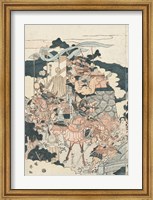 Samurai Battle I Fine Art Print