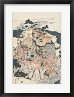 Samurai Battle I Fine Art Print