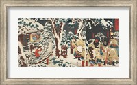 Samurai Triptych Panel Fine Art Print