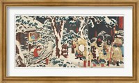 Samurai Triptych Panel Fine Art Print