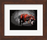 T-rex Red Series Fine Art Print