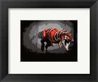 T-rex Red Series Fine Art Print