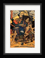 Hasebe Nobutsura during the Taira Attack Fine Art Print