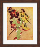 Iwasa Katsushige samurai Fine Art Print