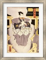Japanese, 1786 - 1864 Actor as Nikki Danjo, 1857 color woodcut Fine Art Print