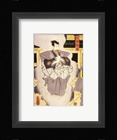 Japanese, 1786 - 1864 Actor as Nikki Danjo, 1857 color woodcut Framed Print
