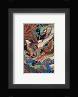 Kuniyoshi Utagawa, Suikoden Series Framed Print