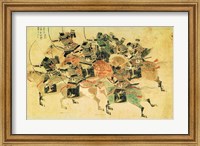 Samurais on horseback Fine Art Print