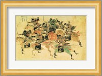 Samurais on horseback Fine Art Print