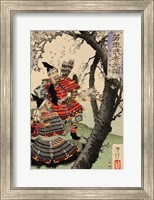 Yoshitsune with Benkei Fine Art Print