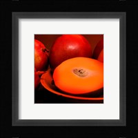 Orange Mangoes Framed Print