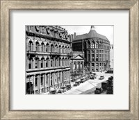 North side of Front Street 1930 Fine Art Print