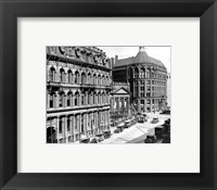 North side of Front Street 1930 Fine Art Print