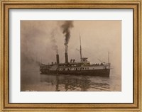 Steamer Cibola - launched in 1887 Fine Art Print