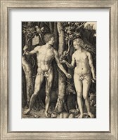 Adam and Eve in the garden Fine Art Print