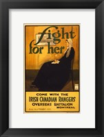 Fight For Her Fine Art Print