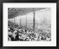 Race Track, Toronto Framed Print