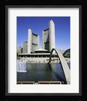 Low angle view of a building on the waterfront, Toronto, Ontario, Canada Fine Art Print